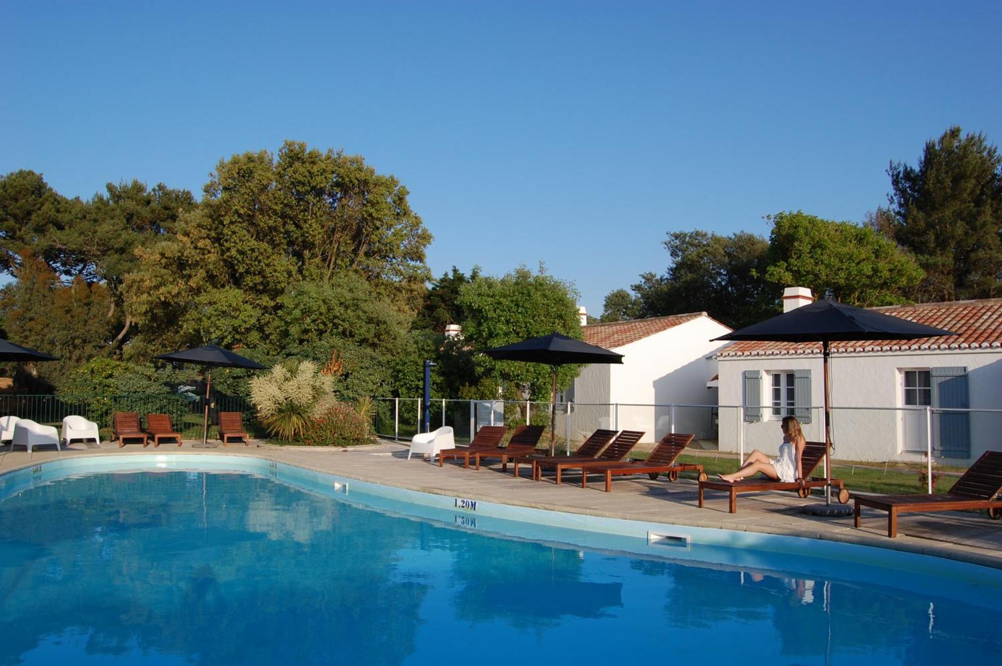 Villa Le Parc Des Mimosas Noirmoutier-en-l'Ile Exterior foto